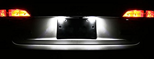 Accessori Ford Kuga Éclairage Plaque Immatriculation LED Pour Ford Focus, Fiesta, Mondeo, Kuga - Ultra Blanc 7000K Led Ford