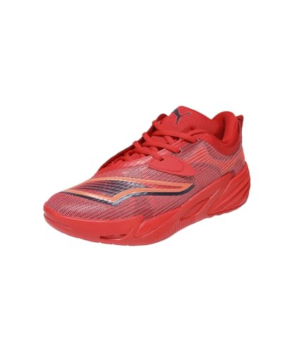 PUMA , Unisex-Adult, All-Pro NITRO™ 2, For All Time Red-New Navy, Basketball Shoe, 6UK, (31230704)