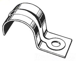 Minerallac 145 1-Hole Snap-On Strap 3/4 Inch EMT 1 AWG 1/0 AWG Cable Jiffy Clip