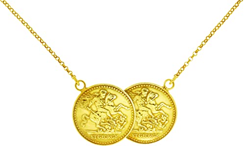 Holly Willoughby Two Coin Necklace FOR 
