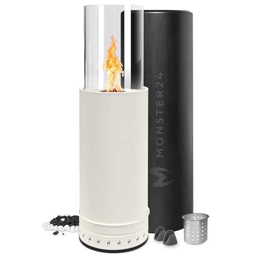 Monster24 Pellet Terrassenheizer – Standkamin mit...