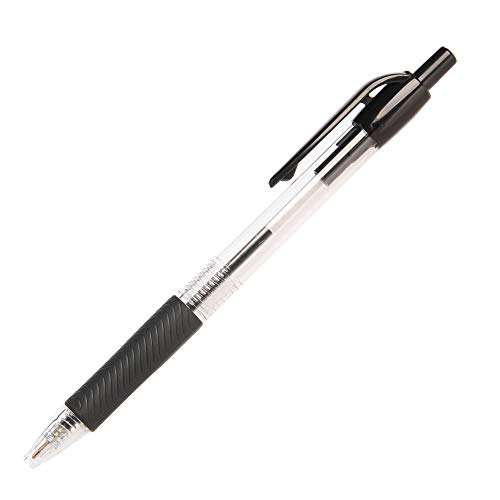 Simply Genius (200 Pack) Retractable Ballpoint Pens Medium Point Click Pens for Journal Notebook Writing Office Supplies Pens - Thumbnail 2
