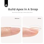 Beetles Builder Gel 7 in 1 Nail Builder Strengthener Gel Clear Color Builder Extension Nail Gel for Holiday Nail Art Design for Girls - Image 3