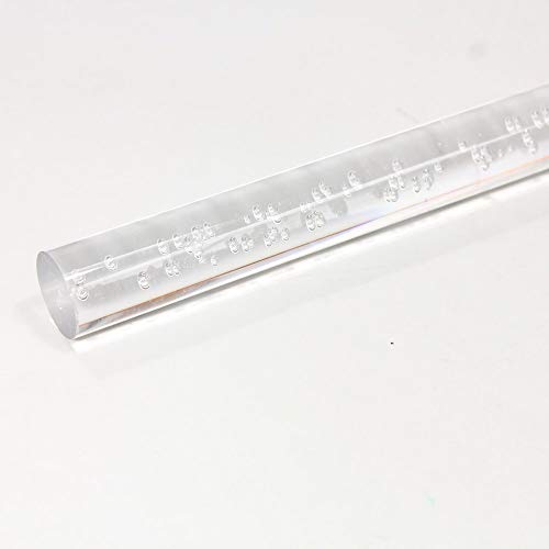 Image of Acrylic Lucite Rod Dowel - 5 /8 inch(16mm) x 11.8125 inch (300mm) - One Rod (Bubble)