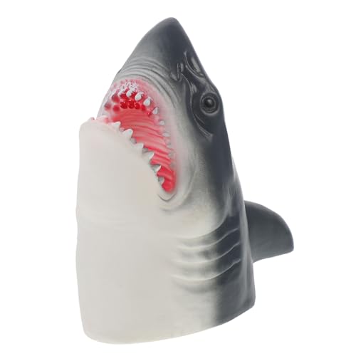 HANABASS Shark Hand Puppet Interactive Storytelling for Imaginative Play and Family Bonding Design for Puppet Shows Storytime and Creative Activities
