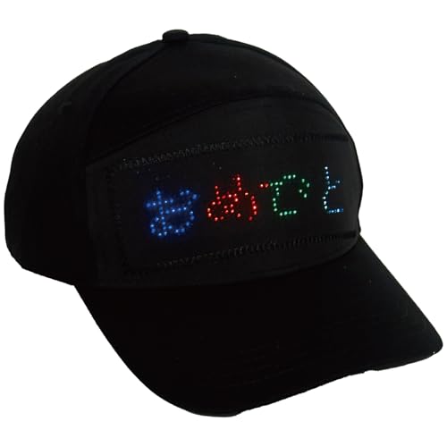 [Sparkly Display] �X�p�[�N���[ �f�B�X�v���C �L���b�v LED4�F�\���i�J���[�F���j�t���[�T�C�Y �o�b�e���[�^�C�v�iUSB-C�[�d�j���{��}�j���A���t/�d���f�� ����X�q ��蕨 ����ڂ���/������ �X�|�[�c�ϐ� �n���E�B�� �N���X�}�X 