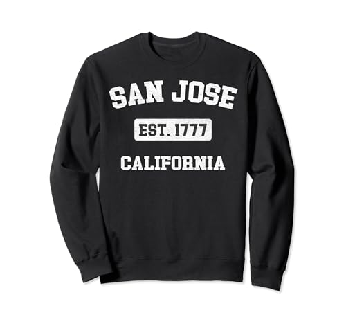 Vintage-Souvenir aus San Jose, Kalifornien, CA, Est. 1777 Sweatshirt