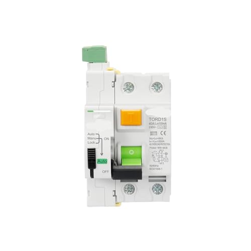 Interruptor diferencial autorrearmable inteligente con retardo de hasta 40 segundos
