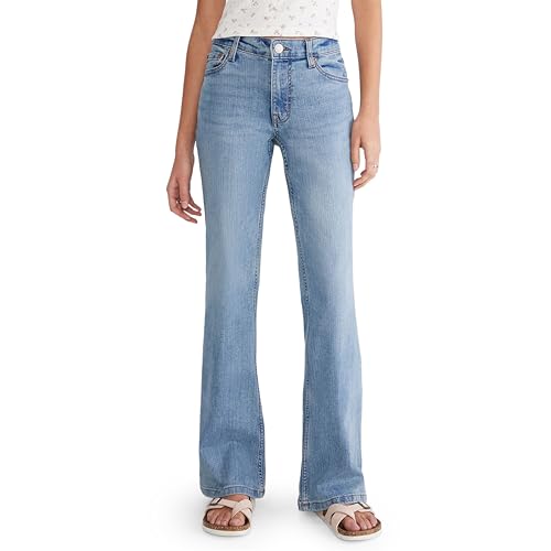 AEROPOSTALE Women's Mid Rise Flare Jean2