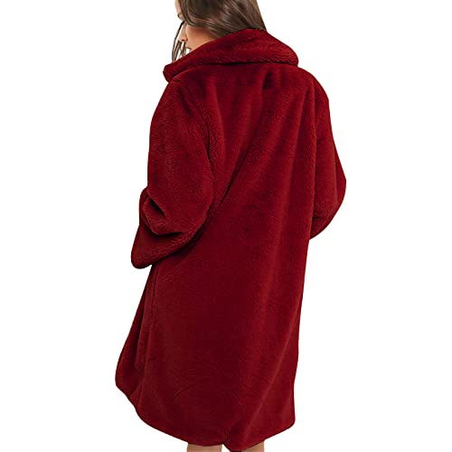 Veste d'hiver bordeaux grande taille idéale pour le froid citadin - 6