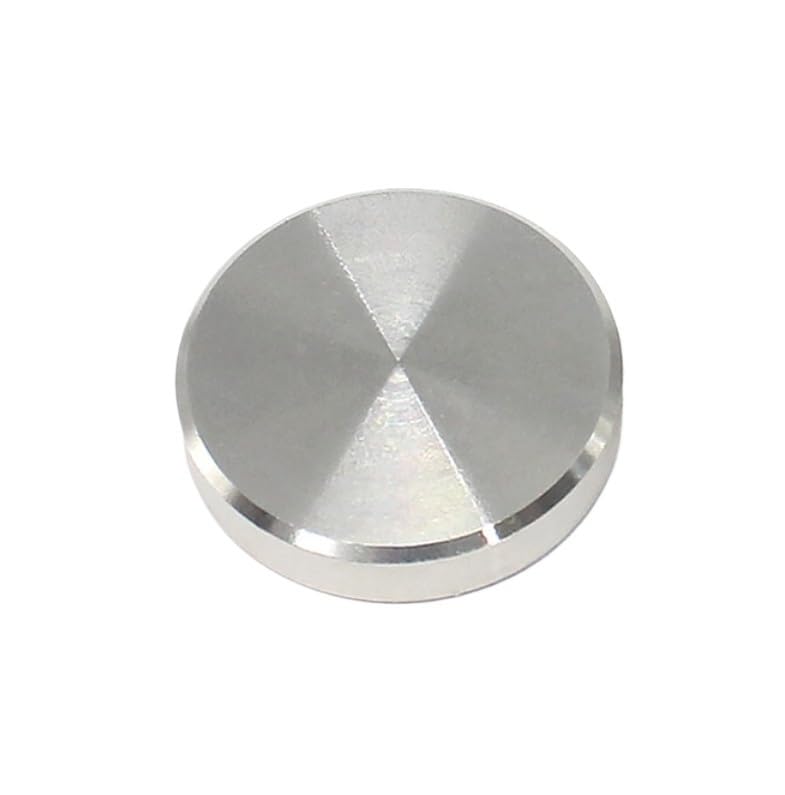 1-10pcs 304 Stainless Steel Hand Nut, Through Hole, Blind Hole, Flat Large Nut, Advertising Nut, Decorative Accessories for Nail Fixing, 1-10pcs ( Color : Blind Hole , Size : M