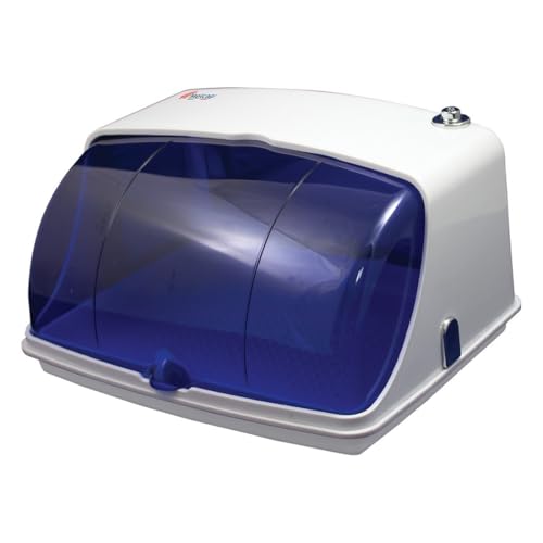 Esterilizador UV germicida para herramientas barberos elimina bacterias y gérmenes, esterilizador de cúpula UV para barbería, peluquería, esteticista, centro estético y spa