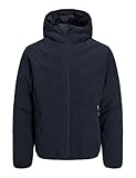 JACK & JONES Jjadam Hybrid Jacket, Azul Marino, L Hombres