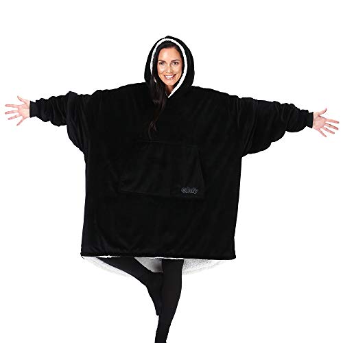 image for THE COMFY Original | Oversized Microfiber & Sherpa Wearable Blanket, S