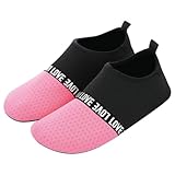 AUXDIQ Schwimmschuhe Badeschuhe Aquaschuhe Surfschuhe Wasserschuhe Strandschuhe Barfuß Schnell...