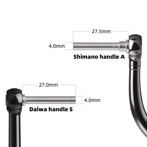 Image of GOMEXUS Power Knob Compatible for Shimano Sedona FI 1000-5000 Sahara 500-5000 Daiwa Saltist Back Bay 3000 4000 17 Exceler 2004-4000 Direct Penn Battle II Drill Fitment Reel Handle Knob 38mm