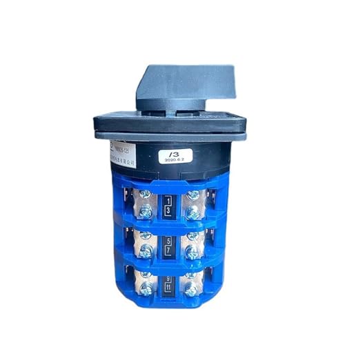 Interrupteur rotatif avec contact argenté LW28 triphasé 690V 125A multipositions