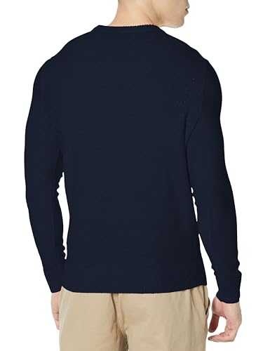 BOSS Men's Brand Embroidered Wool Blend Sweater in Reverse Knit2