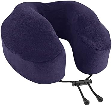 Cabeau Evolution Classic Neck Support Pillow – Neck Pillow for Traveling – Memory Foam Airplane Pillow with 360-Degree Comfort – Head & Chin Support Pillows for Sleeping Upright – (Navy)