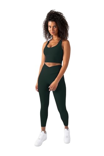 Image of YITTY Active Sports Bra Tank, Tank Top for Women with Built-in Bra, Racerback, Removable Cups, Low-Impact Yoga and Gym