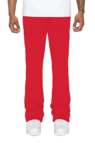Men's Lightweight Fleece Drawstring Elastic Cuff Sweatpants2