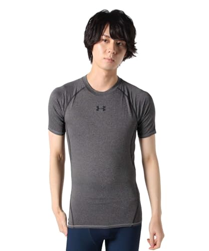 [A_[A[}[] UA HEATGEAR ARMOUR SHORTSLEEVE Mens Y 090 { LG ({TCYL)