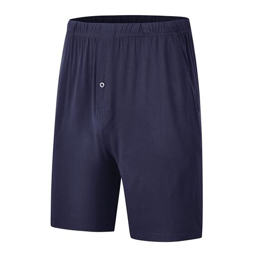 MoFiz Mens Pajama Sets Short Pijama 2 Piece Summer House Lounge Sleep Sets Pj's Lightweight Night Suits Comfy Soft3