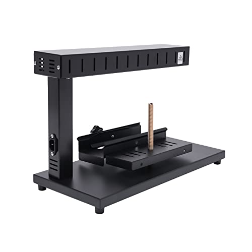 INPAITOO 750W Electric Cheese Melter Commercial Electric Cheese Melting Machine with Cheese Holder, 300-400°C Heating Temperature for Home Restaurants 2-3min Warm-up (110V)