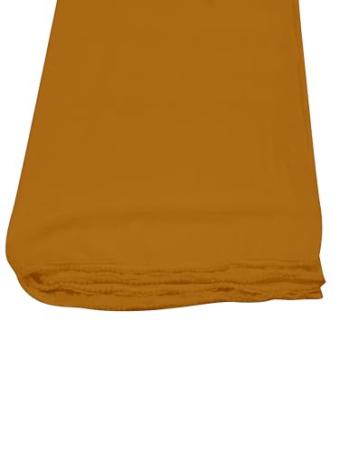 Image of Miraan Solid Pure Cotton Dupatta with Pom Pom Border, 2.25 meters length (DUPCOTTON)