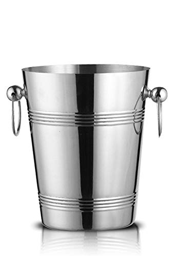 WUHUQN Spices millelectric - Molinillo de café de acero inoxidable, cubo de hielo KTV, cubo de cerveza creativo, cubo de champán, cubo de hielo comercial, cubo de vino, tamaño doméstico