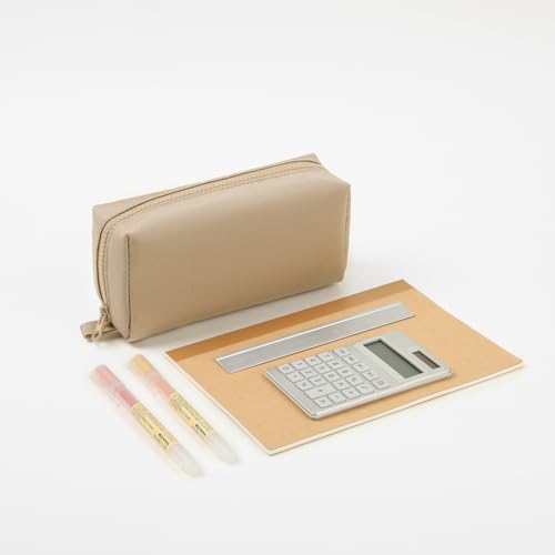 Image of Pencil Case Durable Oxford Pencil Pouch for Pens School Supplies (Khaki,Oxford)