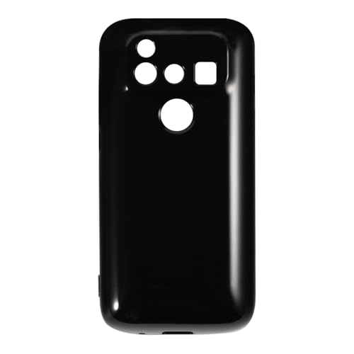 TPU�f�ރX�}�z�P�[�X �Ή�Unihertz Jelly Max�Ƃ̌݊�������A�ϏՌ��E�����^�\�t�g�J�o�[�A�����݌v�����h�~�d�l�őS�ʕی� (�u���b�N)