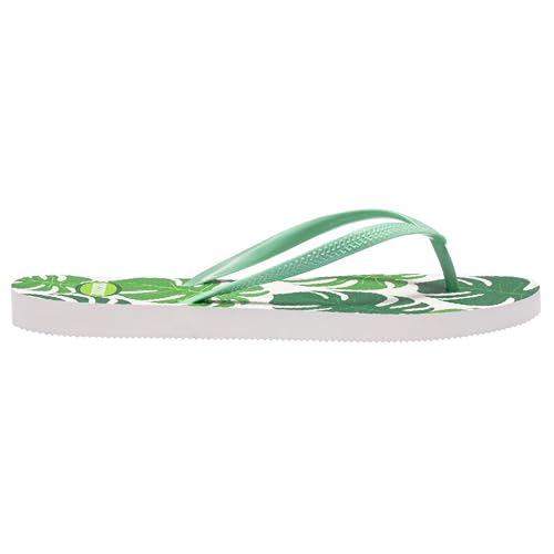 Image of RockDove Women's Seabreeze Printed Beach Flip Flops | Waterproof, Lightweight, Comfortable, Non-Slip, Indoor /Outdoor Sole, Gift-Ready, Breathable, Open Toe, Printed