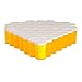 Juvale 50 Pack Empty Pill Bottles with Caps for Prescription Medication, 20-Dram Plastic Medicine Containers (Orange) - Medicine Bottle - Plastic Vials with Caps