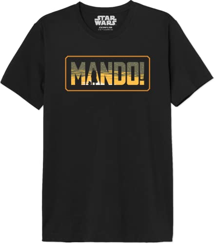 Star Wars Meswmants186 Camiseta, Negro, M para Hombre