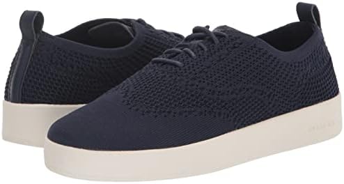 Cole Haan Women's Grandpro Contender Stitchlite OX Sneaker, Marine Blue Knit, 9 | Image 6
