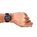 Fossil Men's 42mm Collider Stainless Steel and Silicone Hybrid HR Smart Watch, Color: Black (Model: FTW7010)