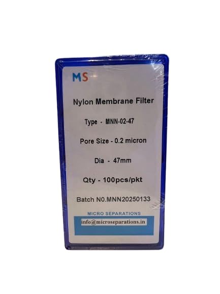 MS Nylon Filter Membrane Nylon 0.22micron 47mm Diameter, for Laboratory Use, White-image-5