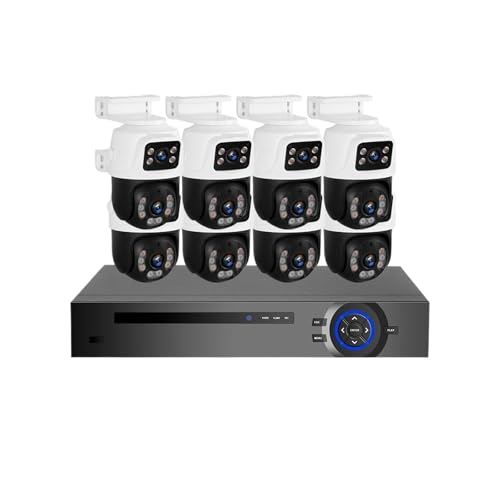 3K 6MP tHD 16CH POE NVR ĎJVXe fAY PTZ WIFI IP z[ZLeB rfI H.265 CCTV(3T,16CH and 8PCS 6MP)