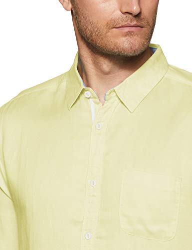 Image of Spykar Men's Solid Slim Fit Shirt
