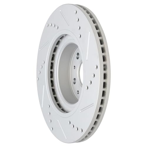 Image of Detroit Axle - Front Brake Rotors for 16-18 Chevrolet Camaro with Brake