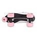 C SEVEN C7skates Quad Roller Skates | Retro Design (Candy Pink, Women's 8 / Men's 7)