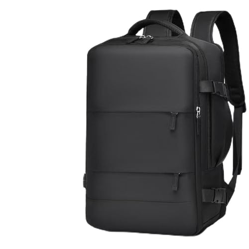 smallrun Mochila Viaje Cabina Avion 40x20x25 Mochila Cabina para Ryanair Maletas De Viaje Cabina Mochilas Mochila De Viaje Cabina 20L con Orificio De Carga Y Bolsillo (2216NEGRO)