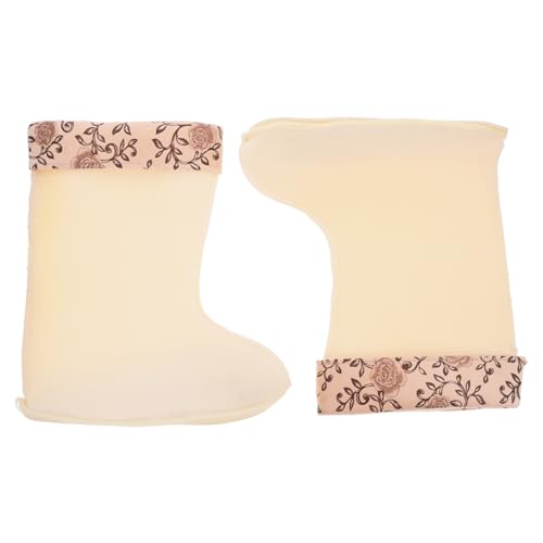 Mipcase Cotton Liner for Rain Boots Insulated and Waterproof Women's Boot Covers for Cold Weather Size 37