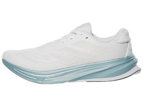 Image of adidas Womens Supernova Rise 2 Running Sneakers Shoes - White - Size 10 M