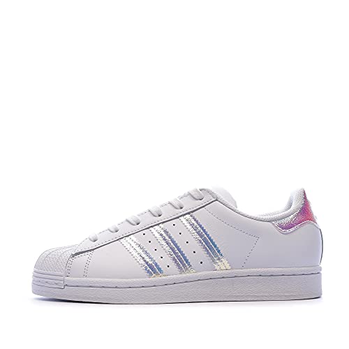 adidas Mixte enfant Superstar J Sneaker Basse, Ftwr White Ftwr White Ftwr White, 36 2/3 EU