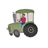 Hucha Story Time – Old MacDonald Tractor – Divertida alcancía para niños, caja de ahorro para guardería