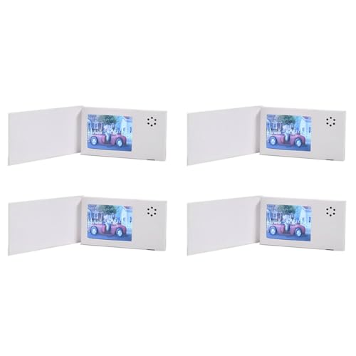 Carte de voeux vidéo LCD pour remplacer les invitations papier ordinaires par un souvenir audio