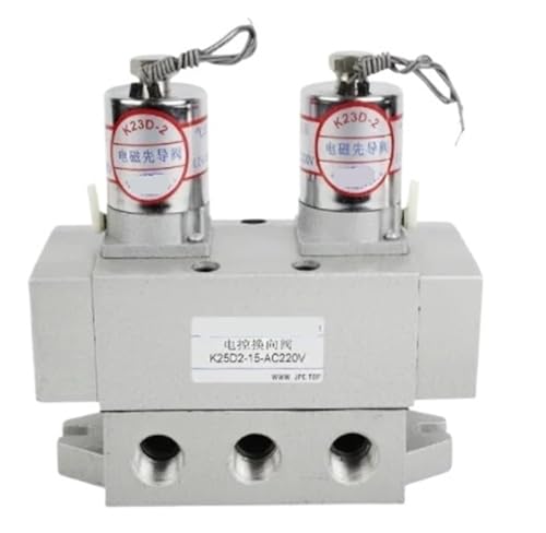 Vanne directionnelle K25D2-15-AC220V pneumatique pour commande de vérins - 2
