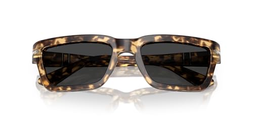 Image of Persol mens Po3363s Rectangular Sunglasses